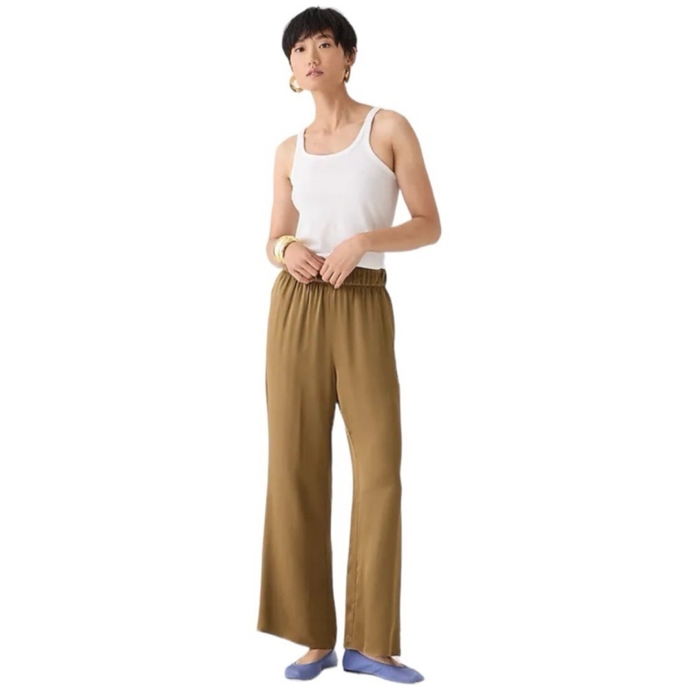 ASTRID WIDE-LEG PANT IN LUSTER CREPE